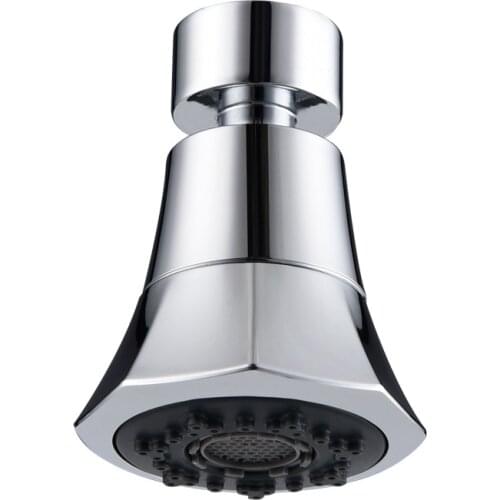 Plastic adjustable universal swivel faucet spout dual-function shower sprinkler splash-proof faucet foamer