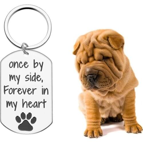 Loss of Pet Memorial Tags Gifts for Dog Mom Pet Owner Dog Men Dog Cat Remembrance Sympathy Jewelry Gifts for Friends Family