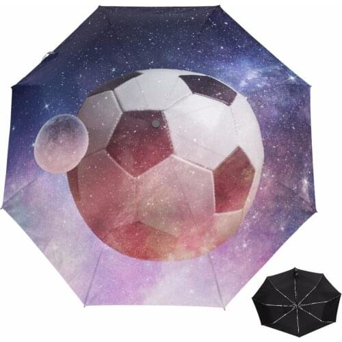Luxury brands High Quality Football Automatic Umbrella Rain Women Men Folding UV Sun Soccer Sunshade Umbrellas