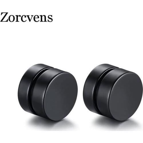Modyle High Quality Magnetic Stud Earrings For Men 316l Stainless Steel Magnet Earrings Jewelry for Men and Women