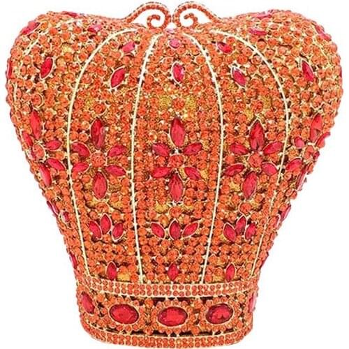 Lady Pink/Green/Purple Rhinestone Mini Evening Clutch Bag For Ladies Diamond Crystal Wedding Party Purse Gemstone Women Handbags