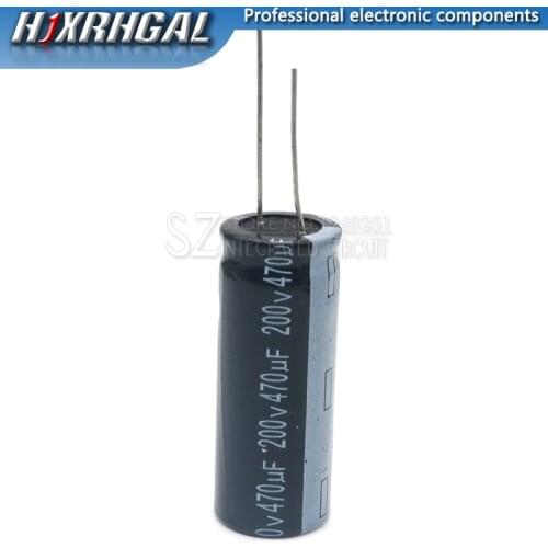 1PCS 200v470uf 250v470uf 18*40 200v 470uf 18x50 Electro Electrolytic capacitor