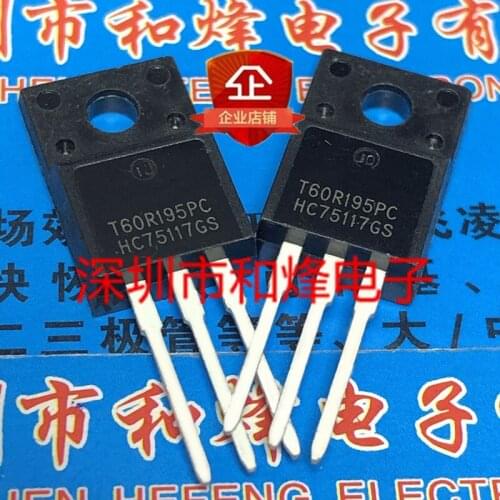 5PCS T60R195PC MMFT60R195PC TO-220F 650V 20A 100% New&original