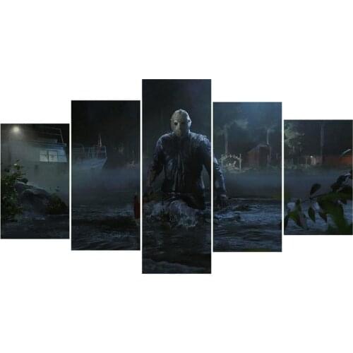 5 spell diamond painting horror portrait full square & round diamond mosaic home decoration