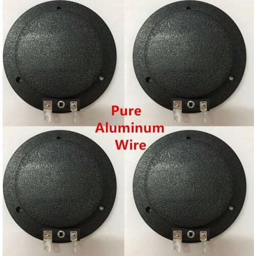 4pcs Aluminum Replace Diaphragm for Eminence, Yamaha, Carvin, Sonic, Drivers PSD2002, JAY2060, JAY2080, D-101AFT, MD 2001, 8 OHM