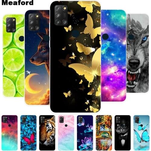 For Alcatel 3X 2020 Case 4 Cameras Silicon TPU back Cover Case for Alcatel 3X 2020 Case Protective funda for Alcatel 3X 3 X 2020