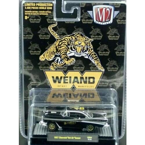 M2 Machine 1:64 1957 Chevrolets Weiland BEL AIR GASSER Collection Metal Die-cast Simulation Model Cars Toys