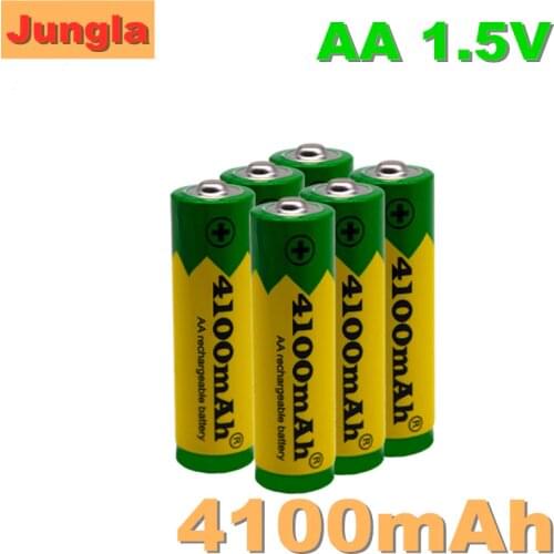 2020 Brand AA rechargeable battery 4100mah 1.5V New Alkaline Rechargeable batery for led light toy mp3
