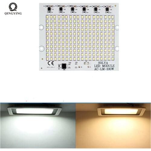 LED Lamp Chips 220V SMD Bulb 2835 Smart IC Led Light Input 10W 20W 30W 50W 100W For Outdoor FloodLight