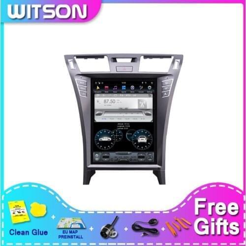 WITSON Android 9.0 Tesla Car DVD Multimedia Player For LEXUS LS460 2006-2012 LOW/MID 4G RAM 32GB ROM