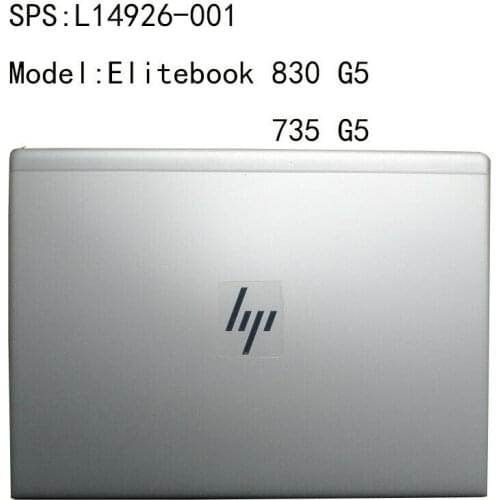 Genuine New HP Elitebook 830 G5 735 G5 Lcd Cover Top Lid Back Rear L14926-001