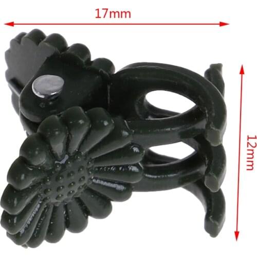 20 Pcs Plastic Plant Fix Clips Orchid Stem Vine Support Vegetables Farm Flowers Fruit Tied Bundle Branch Clamping Gardening Tool