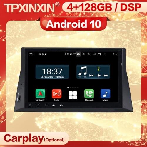 4+128G Carplay 2 Din Android Stereo Receiver For HONDA ACCORD 8 2008 2009 2010 2011 2012 Video Radio Auto Audio Player Head Unit