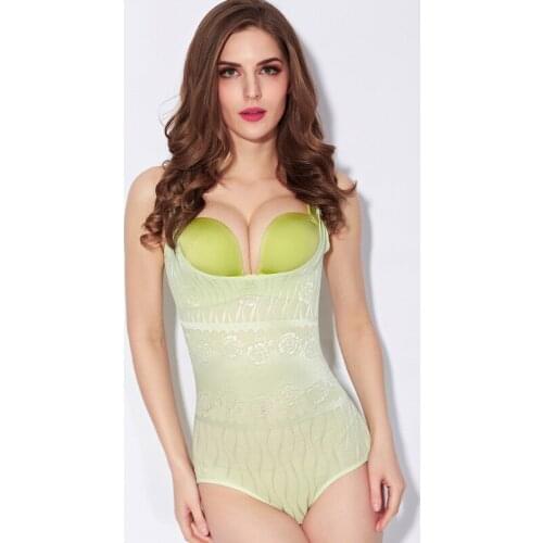 Back Take off Bodysuit Women Sexy Shapewear Body Shaper Corset Adjustable Straps Waist Trainer Underwear Cotton Cortch Corsets