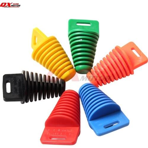 BIG Exhaust tube plug Muffler washing WaterProof Plug for Dirt Pit Bike Motortcycle Supermoto street bikes ATV Free Shipping