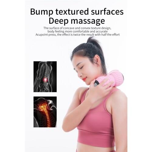 Electric Fascia Ball Vibration Massage Ball Leg Muscle Relaxer Shoulder Neck Waist Muscle Massage Yoga Ball Yoga Equipment