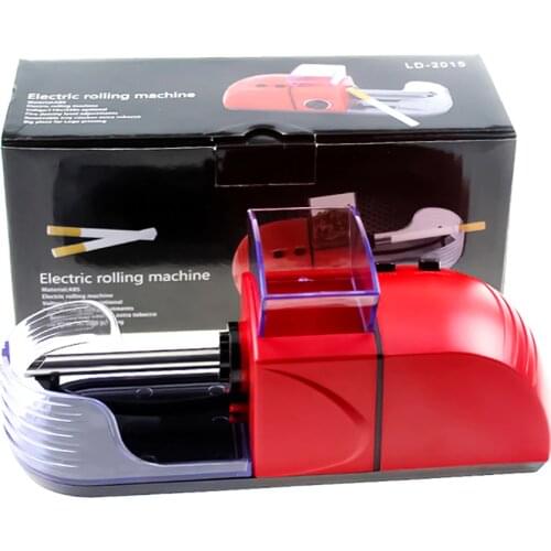 Electric 8mm Cigarette Machine Easy Automatic Making Tobacco Rolling Machine Electronic Injector Maker Roller DIY Cigarette tool