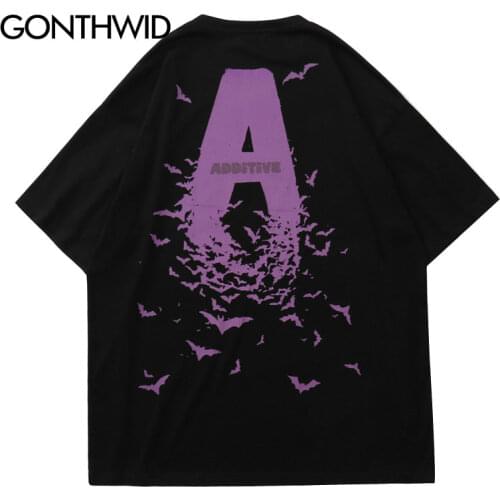 GONTHWID Men's T-shirts With Inscriptions