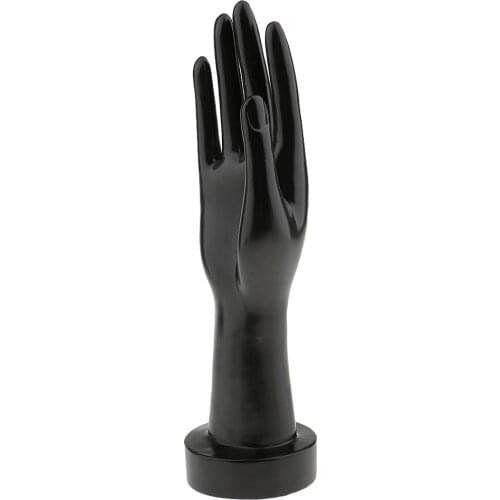 Mannequin Hand Form Finger Jewelry Display Stand Holder Hanger for Chain Bracelet Bangle Ring Watches Gloves