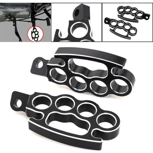 Motorcycle Knuckle Footpeg Footrest Biker Male Mount Foot Peg For Harley Sportsters 1200 Forty-Eight/ Iron/Low / Roadster