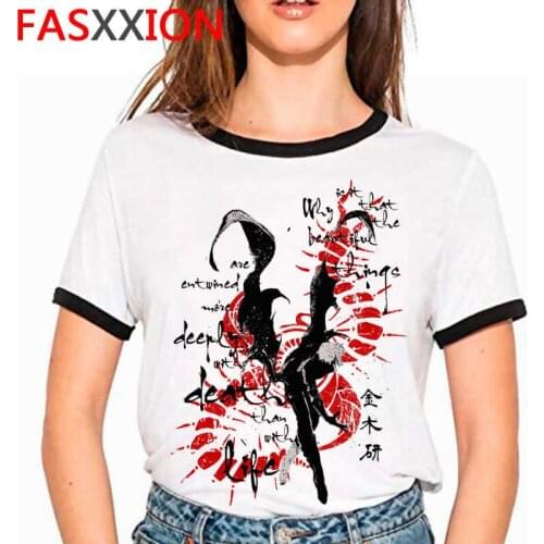 Tokyo Ghoul t Shirt Kaneki Ken clothes female streetwear japanese kawaii tshirt t shirt graphic tees women