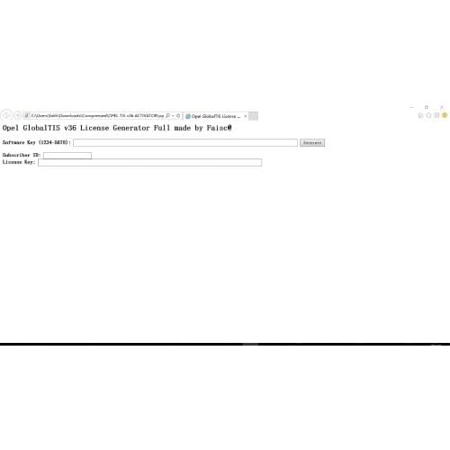 Opel Saab for Chevrolet Global TIS keygen 2016 v36