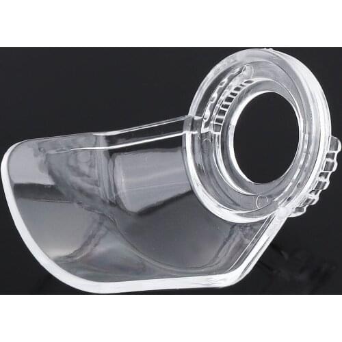 Dust-proof Anti-splashing Small Cutting Transparent Protective Cover for Electric Grinding Tool Electric Saw Blade Accessories