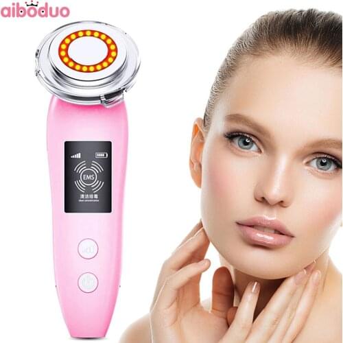 RF+LED RF&EMS Skin Rejuvenation Radio Mesotherapy Electroporation Face Skin Lifting Remover Wrinkle Beauty Instrument Mechine