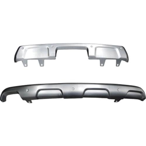 Car Styling Stainless Steel Front Rear Bumper Protector Cover Skid Plate Trim Frame For Nissan PATROL Y62 2014-2019