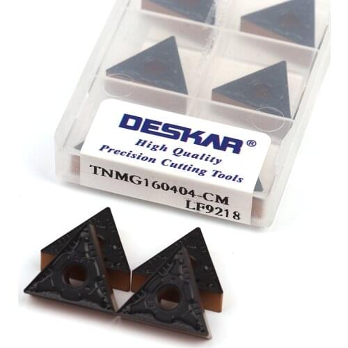 TNMG160404 TNMG160408 TNMG160412 TM CQ HQ PM R-S L-S LF9218 DESKAR Original CNC lathe tool tool steel carbide insert