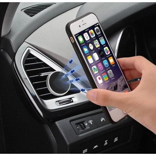 Universal Car Air Vent Magnetic Mobile Phone Holder for audi a4 b5 megane 3 tucson renault clio 2 alfa romeo 159 audi megane 2