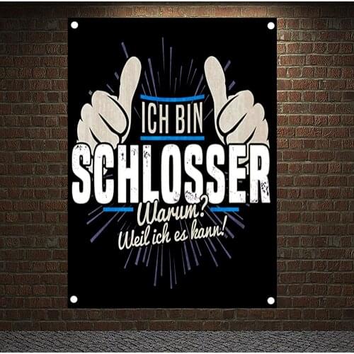 Inspirational Quotes Poster Motivational Success Banners Wall Art Flag Canvas Painting Tapestry Wall Decoration