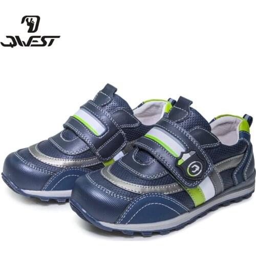FLAMINGO Geometric Spring& Summer Breathable Hook& Loop Outdoor walking shoe for boy Size 28-33 Free shipping 81P-XY-0797