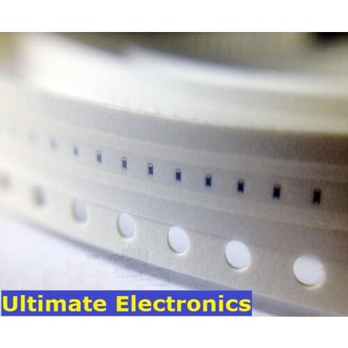 100pcs/lot 0201 0 ohm~10M ohm SMD Resistor 1% 1/20W Chip Surface Mount Resistor ROHS 0R~10M