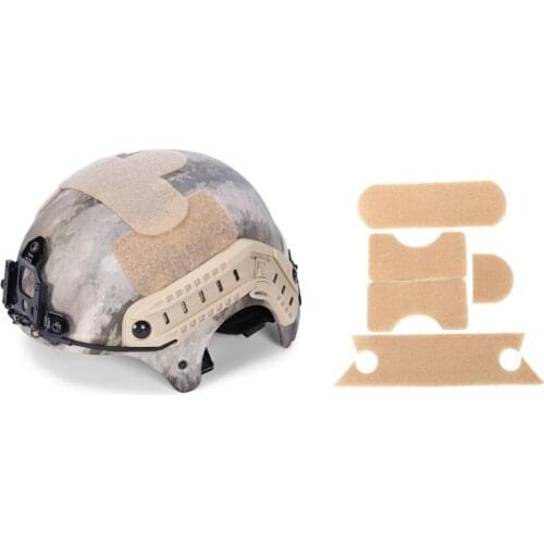 Outdoor Action Tactical Helmet Velcro Army Fans Field Operations Combat Commando Seals Helmet Sticker And Velcro 5 Pieces