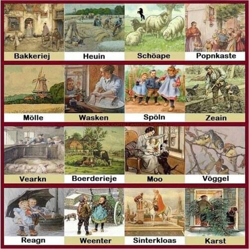 Kexinzu Diamond Painting Cross Stitch "Dutch alphabet" 5D DIY Diamond Embroidery Full Square/round Rhinestone Of Picture Y1646