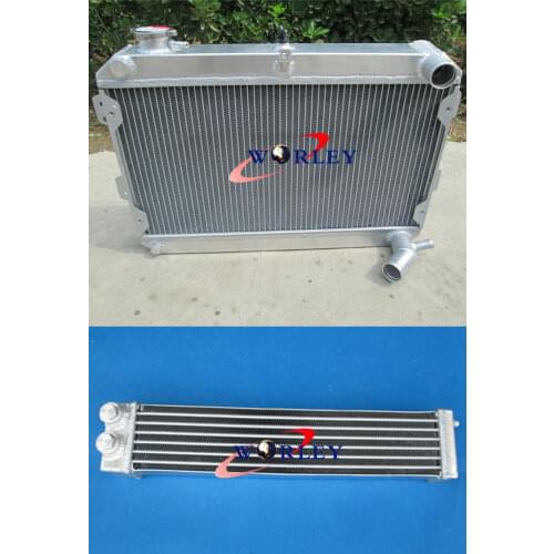 Aluminum Radiator + Oil cooler for Mazda RX7 Series 1 2 3 S1 S2 S3 SA/FB 79-85