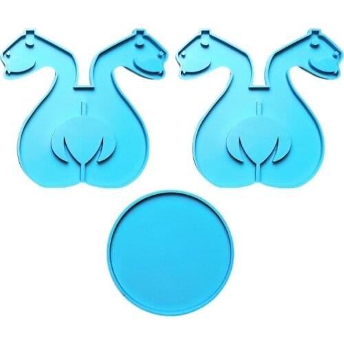 DIY Resin Mold Suitable for Jewelry Silicone Resin Molds Including Snake-shaped Shelf Flower Pot Holder Silicone Mold