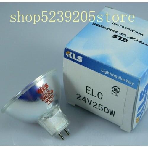 KLS ELC 24V250W GX5.3 halogen lamp Cup kls 24v 250w AOI detection bulb Endoscope cold light source bulb