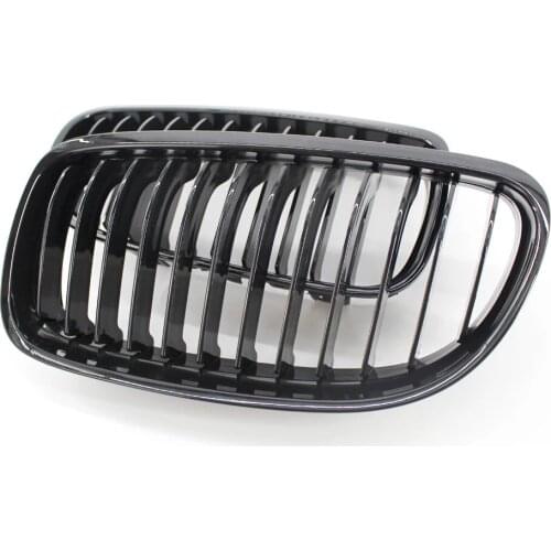 Racing grille For bmw E90 LCI 3-series E91 2009-2011 with black matte ABS durable 2 Pcs auto parts