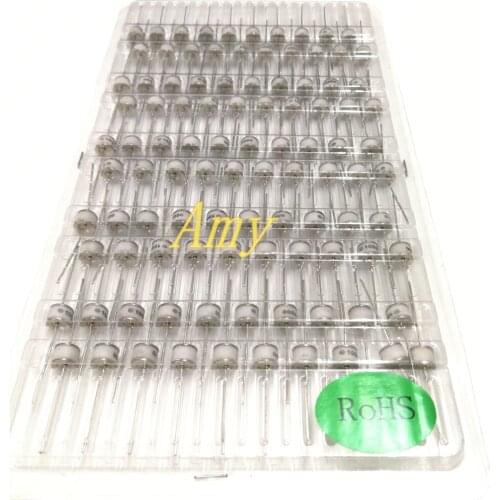 Ceramic gas discharge tube, detonator, 2RL1000L-8, 2RL1000-8, 2 feet, 1000V, 2R1000