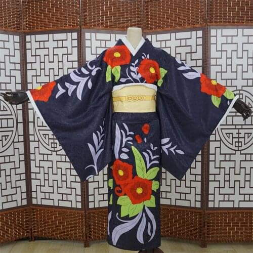 Demon Slayer:Kimetsu No Yaiba Tamayo Kimono Cosplay Costume