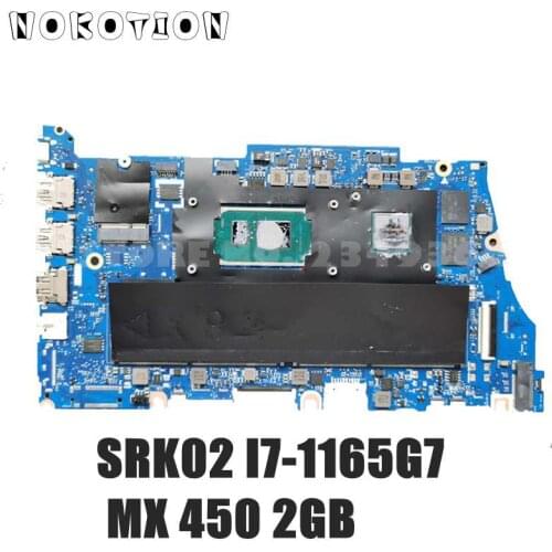 NOKOTION DAX8QAMB8D0 M42016-001 M42016-601 For HP ProBook 440 G8 Laptop Motherboard SRK02 I7-1165G7 DDR4 MX 450 2G