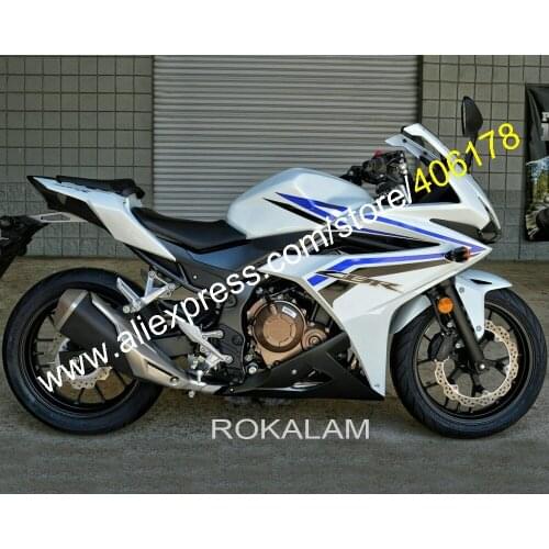 For Honda CBR500R 2016 2017 2018 ABS Fairings Parts CBR 500R 16 17 18 Sport Bike Bodyworks (Injection molding)