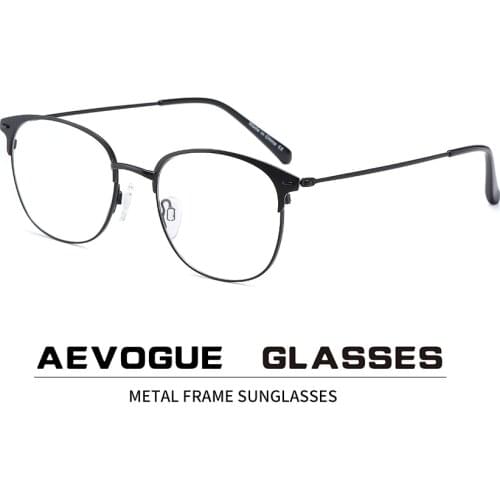 AEVOGUE Photochromic Glasses Prescription Frame Men Optical Eyeglasses Women Eyewear Anti Blue Light For Computer AE0909