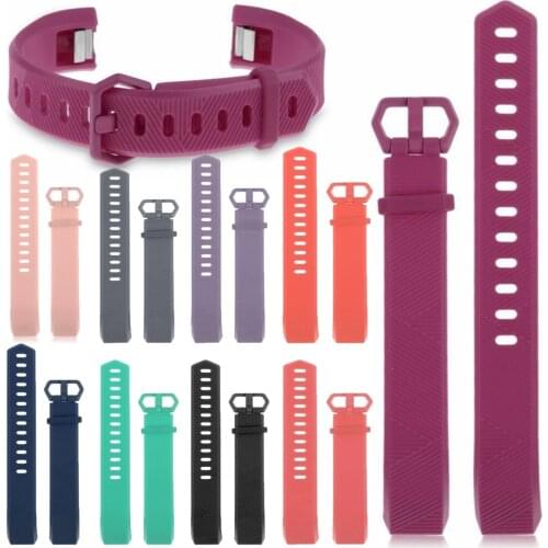 For Fitbit Alta Band Wrist Strap Replacement Belt 11 Colors Silicone Wristband Smart Watch Band Buckle Bracelet Accessories