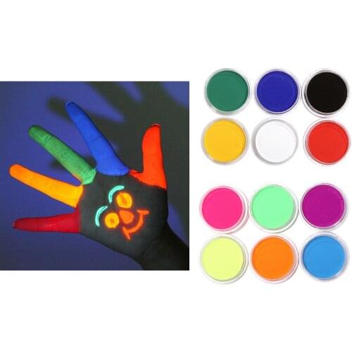 Stage Face Body Cream Paint Makeup Body Painting Tattoo for Halloween Painting Cosplay Parties and Festivals