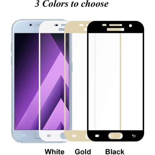 Screen Protector For Samsung A3 A5 A7 2017 2016 Tempered Glass Protective Film For Samsung A5 A6 A6S A6 Plus A7 A8 Plus A9 2018