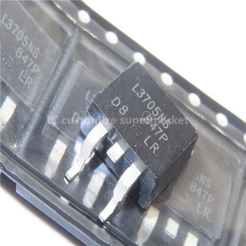 10PCS/LOT L3705NS IRL3705NS TO-263 55V 89A SMD Triode
