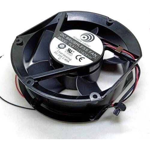 17251 24V 2.80A Double Ball Fan PLA17251B24HH Industrial Inverter Fan Manual Speed Regulation speed controller
